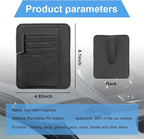 Car Sun Visor Organizer, Small Auto Visor Organizer and Storage, Registration and Document Holder, Vehicle Accessories for Sunglasses, Document, Card, Pen, Driver License (Black)
