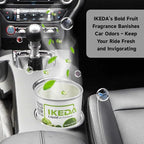 Car Air Freshener: Green Apple Scent Liquid Cans | Odor Elimination | Smoke Smell Remover | Strong Long-Lasting Fragrance | For Auto Home | 4.23 oz | 1 pack