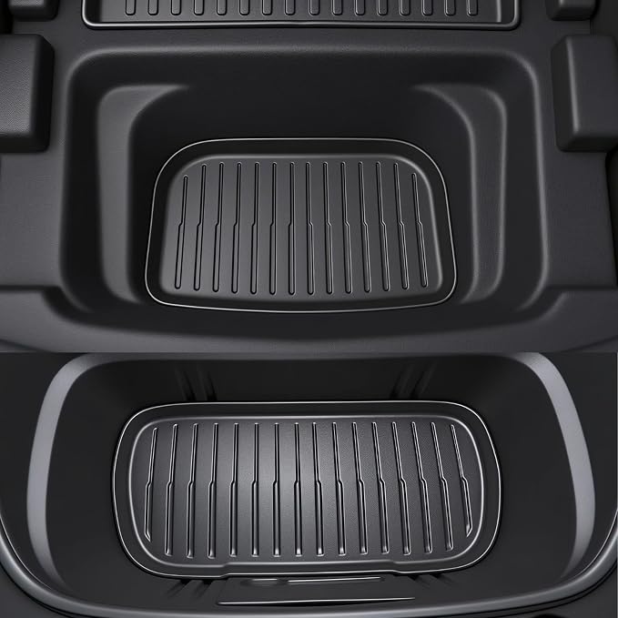 Tesla Model Y Juniper 2025 2026 Floor Mats & Cargo Liners Full Set 10 PCS Extra-Thick TPE CabinProtect™ for 5-Seater | All-Weather Pet & Child-Friendly Accessories(Not for Standard)