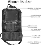 Backseat Car Organizer — Storage Bag with Tablet Holder