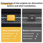 Polodunn Accessories for 11th Gen Honda Civic 2022-2025, for CRV/HRV/Accord 2023 2024 2025, Emergency Flashers Trim Caps Hazard Warning Light Push Button Cover (Gold)