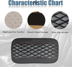 Car Center Console Cover, Universal Leather Waterproof Armrest Seat Box Cover Protector, Comfortable Car Decor Accessories Fit for Most Cars, Vehicles, SUVs-Black