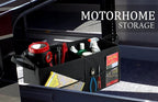 Handy Laundry Car Trunk Organizer – Large 2 Compartment Storage Bin with Non-Slip Fastener, Mesh Side Pockets & Heavy-Duty Handles, 22 x 10 x 11 in, Black – Prevents Shifting & Rolling