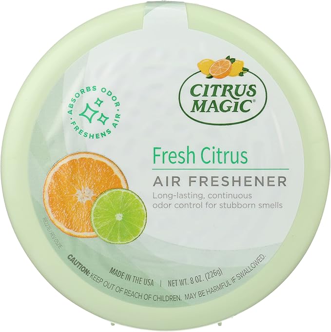 Odor Absorbing Solid Air Freshener, Fresh Citrus, 8-Ounce, Pack of 1