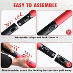 39" Extendable Car Snow Brush and Ice Scraper, Windshield Window Ice Snow Removal Snow Broom with Foam Grip 180° Pivoting Brush Head Snow Scraper for Car Auto Truck SUV