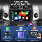 Car Radio Stereo for Toyota RAV4 2006-2012, CarPlay & Android Auto, 4+64GB | Android16, 8" RAV4 Replacement Stereo, WiFi 6, BT 5.4, Supports GPS, SWC, OBD and TPMS, Custom Backgrounds