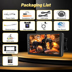 Car Radio Stereo for Jeep Wrangler JK 2007-2018 Compass Grand Cherokee Dodge Ram with Carplay/Android Auto Upgrade 2GB+64GB