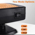 12V Car Heater for Vehicle 2-in-1 Portable Car Heater with 360°Rotation Defroster Windshield Heater That Plugs Into Cigarette Lighter for Vehicle SUV Trucks & RVs