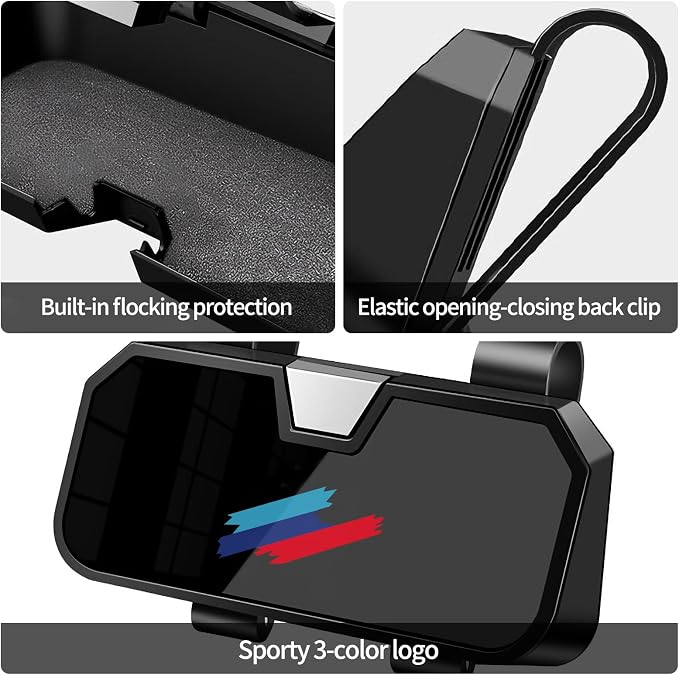 Sunglasses Holder for Car Visor Leather Eyeglasses Organizer Case for BMW X3 X5 X7 X1 3 4 2 5 Series Accessories