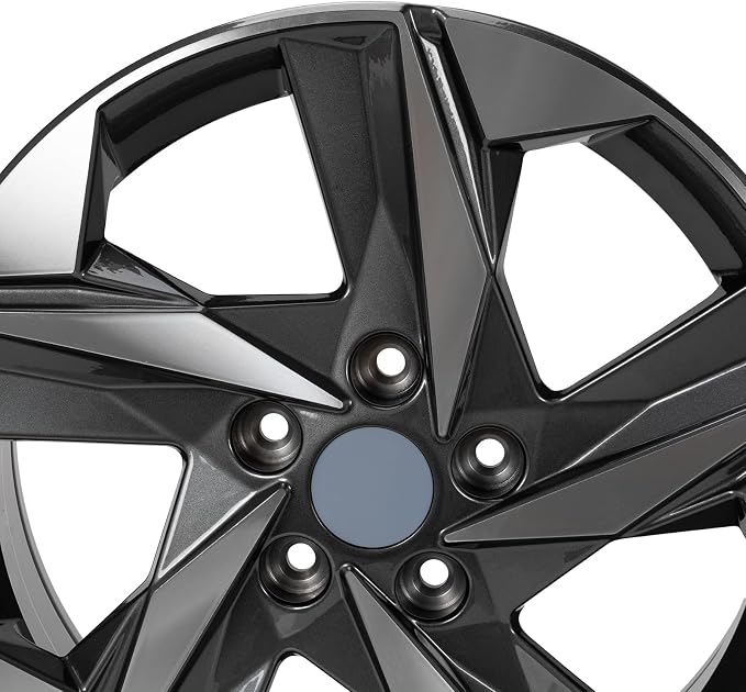 New 17" x 7'' Alloy Replacement Wheel Rim Compatible with Hyundai Elantra 2021 2022 2023, Direct Fit, OEM Design Replacement Rim