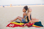 Kids Beach Towel - 100% Cotton Super Soft Absorbent Bath Towel, 28" x 58" Inch Lightweight for Travel, Official Licensed Product, Multi - Cars