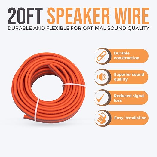 8 Gauge Amplifier Wiring Kit, 1000W CCA Amp Install Kit – EA-PRMK8