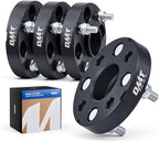 1"(25mm) 4x100 Wheel Spacers Compatible with Honda Accord Civic, Mini Cooper, Toyota Corolla Prius, 56.1mm Bore Hubcentric Wheel Spacer Kit with M12x1.5 Studs