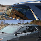 2018-2024 Window Visors Rain Guards for Chevrolet Equinox | Window Deflectors, Vent Visor, Sun Shades, Window Shields, Dark Smoke, Car Accessories
