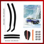 in Channel Rain Guards Fit for Nissan Altima 2019 2020 2021 2022 2023 2024 2025 2026, Durable Window Visors Wind Deflectors, Smoke Vent Shase Shields-4PCS