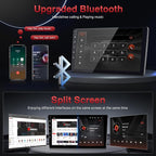 Car Radio for Honda Civic 2006 2007 2008 2009 2010 2011 with Apple Carplay Android Auto 2+32GB 10.1" Touch Screen Stereo for Honda Civic with in-Dash GPS, WiFi, BT, DSP, Backup Camera, MIC