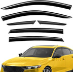 Extra Durable Window Deflectors Tape-On Window Visors Rain Guards Fit for Honda Accord 2023-2026, Sun Visors, Wind Vent for Shades, Exterior Car Accessories - 6pcs. AG0497