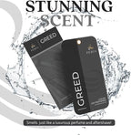 9PCS Greed Disposable Air Fresheners for Men | Long Lasting Car Air Freshener with Greed Fragrance | Lasts for 2 Weeks | Strong Car Perfume with Odor Eliminating Technology | by