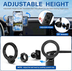 Car Phone Holder for Toyota Camry LE/SE 2025-2026 Accessories 8-inch Screen | Magsafe Strong Magnetic Phone Mount for iPhone, 360° Hands-Free No Air Vent Blockage One-Hand Operation Stable Stand
