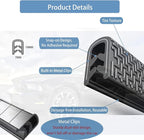 33FT(10M) Universal Car Door Edge Protector Guards, No-Glue Required Rubber Seal U Shape Automotive Door Entry Guard, Suitable for Most Cars, SUVs and Trucks (Black)
