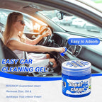 2-Pack Car Cleaning Gel, Universal Interior Detailing Putty Slime, Dust Remover for Car Vents, Dashboard & Keyboard, Ideal Gift for Men & Women