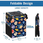 Car Trash Can – Multi-Purpose, Lightweight and Portable with Durable Water-Resistant Coating, No Installation Required, Practical and Ample Capacity, Variety of Colors.Conch Shell