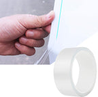 Car Door Edge Guard Invisible Automotive Sill Guard Protectors Anti-Scratch Adhesive Tape Waterproof Strips for Car Edge Protection (33Ft x 1.18', Transparent)