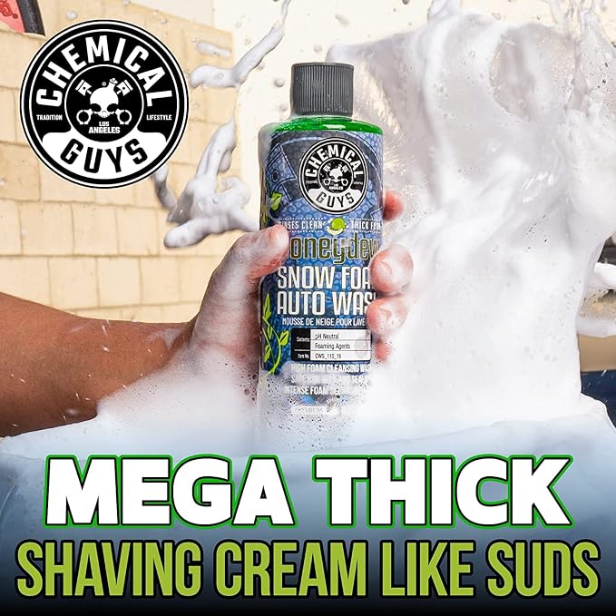 HOL316 Snow Foam Auto Wash Bundle, Cannon and Gun Soap, Safe for Ceramic Coating, Wax and Sealant, Watermelon and Honeydew Scents, 16 Fl Oz (Pack of 2)