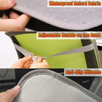 USB Heated Seat Cushion for Office Chair, Large Heating Area Cover | Therapy Heating Pad for Back, Lumbar, Hip, Thigh with 3 Temperatures Levels, 17In * 35.5In