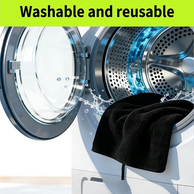 Black Waterproof Sweat Towel Seat Cover Universal Non-Slip for Car Truck SUV Seat for Dog & Kid Workout Outdoor OR Sport Activities