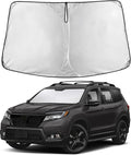 Windshield Sunshade Compatible for Honda Passport 2019-2024 2025 2026, Sun Visor for Front Windshield & Window Sun Shade Cover, UV Heat Blocker & Protector, Car Accessories