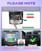 4G+64G Android 15 Car Stereo for Honda Accord 2003-2007, Car Radio Wireless Carplay Android Auto GPS Navigation 5G-WiFi Bluetooth 5.0 10.1'' Touchscreen FM/RDS EQ SWC Backup Camera