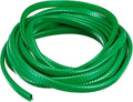 U Channel Edge Trim, 16.4ft Length Rubber Guard Seal Strip Edge Protector Fit for 1-2.5mm Edge, (15/64" W x 25/64" H) Green