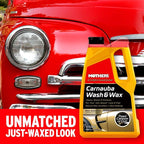 California Gold Carnauba Wash & Wax, 64 oz. — Cleans, Shines & Protects – Gentle, pH Balanced, Ultra-Sudsy for a Spot-Free, Brilliant Finish. Biodegradable & Won't Strip Wax or Ceramic (05674)