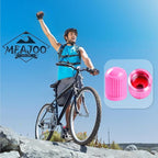 30PCS Tire Valve Stem Caps, Corrosion Resistant, with O Rubber Ring, Airtight Seal Heavy Duty Dustproof Tire Valve Stem Covers for Cars, SUV, Trucks, Bikes, Motorcycles, Bicycles(Pink)