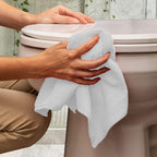 Microfiber Cleaning Cloths (Value Pack of 48) - Size 16 x 16 Inches, Highly Absorbent Cleaning Rags, Lint Free, Reusable and Washable, Microfiber Towels for Cars