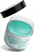 Car Cleaning Gel (Green,Magnolia) Cleaning Putty Universal Dust Cleaning Car Interior Cleaner Keyboard Dust Remover Car Slime Gifts for Women Girl Men（1 Pack）