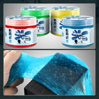 Auto Detailing Jelly Set Car Cleaning Putty - Universal Cleaning Gel for Cars, Vents, Electronics & More - Blue, Red, Green, Yellow (4 Units) CAAP-TOLS-CG-4
