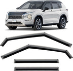 in-Channel Incredibly Durable Rain Guards for Mitsubishi Outlander 2022-2026, Original Window Deflectors, Vent Window Visors, Vent Deflector, 4 pcs. - 622479