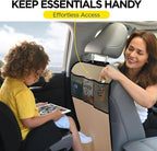 Back Seat Kick Mats (Beige)