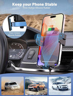 Wireless Car Charger, Auto-Clamping Car Mount 15W/10W/7.5W Fast Charging Air Vent Car Phone Mount Compatible with iPhone 15/14/13/13 Pro/12 Pro Max/12 pro/12/11/10 Series, Samsung Galaxy Series