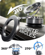 2-Pack【Upgraded】 for Magsafe Car Mount [119+LBS Suction & Metal] 360° Adjustable Magnetic Phone Holders for Your Car Cell Phone Vacuum Mount for Car Accessories for iPhone 17 16 Pro Max 15