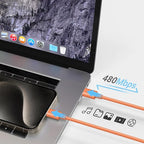10FT Car Carplay Cable for iPhone 17 16 15 Cable USB to USB C Cable[Apple MFi Certified] USB C Carplay Cord,iPhone 17 Charger Cord,iPhone 16 Car Charger,USB to Type C Cable Car Charging Cable(Orange)