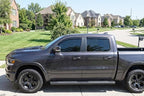 2019-2026 in-Channel Rain Guards for Dodge Ram 1500 Side Window Visor Deflectors Crew Cab Only Tinted Vent Shade Protectors 2020 2021 2022 2023 2024 2025