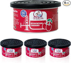 Car Air Freshener: Stockton Cherry Scent | Car Scents | Odor Eliminator Essential | Long-Lasting | Strong Fragrance | For Home Closet | 1.5 Oz | Pack of 4…