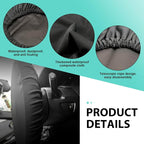 Car Steering Wheel Sunshade, Universal 15.7" Steering Wheel Sunshade, Full Coverage Auto Interior Wheel Sunshade Accessory, Suitable for Sedans SUVs Trucks (Black)