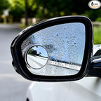 8PCS Car Blind Spot Mirror, 360 Degree Clear HD Convex Wide Angle Round Vehicle Side Rear View Mirror, Adjustable Auto Rearview Accessories to Reduce Blindspot, Universal Fit