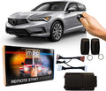 MPC Remote Start Kit Compatible with Acura Integra 2023-2025 | 2X 4-Button Long Range Remotes | Plug and Play | No Wire Splicing | USA Tech Support