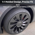 Wheel Rim Protector for Tesla Model Y Performance 21 Inch Überturbine Wheels All-in-one Car Tire Trim Rings Rim Case Hubcaps Wheel Cover 2020-2024 Model Y Accessories