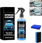 Car Headliner Cleaning Kit, Interior Roof Stain Remover, Multi-purpose cleaner for fabric seats and car headliners (1, 100ML)